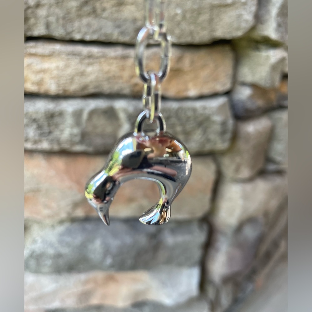 Rare 2003 Louis Vuitton Cup Silver Kiwi Keychain & Pouch - Picture 3 of 6